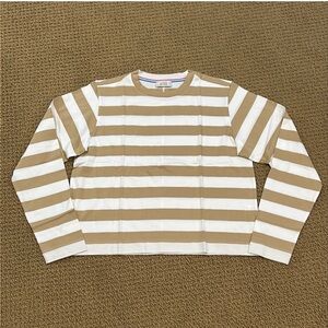 AYR The Slushy Biscuit Riviera Stripe Long Sleeve T-Shirt